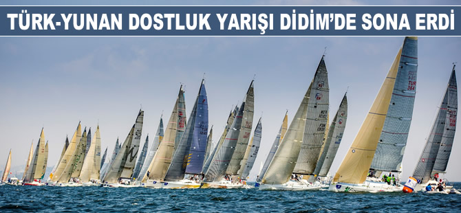 Türk-Yunan dostluk yarışı Didim’de sona erdi
