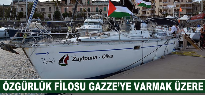 Kadınlar Gazze'ye 60 mil uzaklıkta