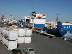 KKTC limanlarına geçen yıl 3 bin 849 gemi yanaştı
