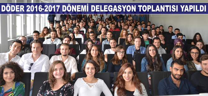 Denizci Öğrenciler Derneği 2016-2017 dönemi ilk delegasyon toplantısı yapıldı