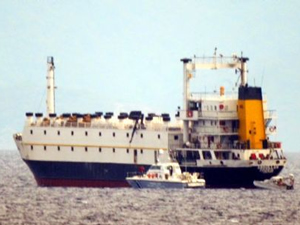 Yunan Sahil Güvenlik ekipleri, M/V ABDULLAH isimli gemiyi durdurdu