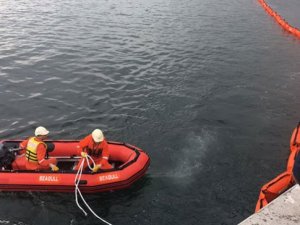 DP World Yarımca Limanı'nda 'deniz kirliliği' tatbikatı yapıldı