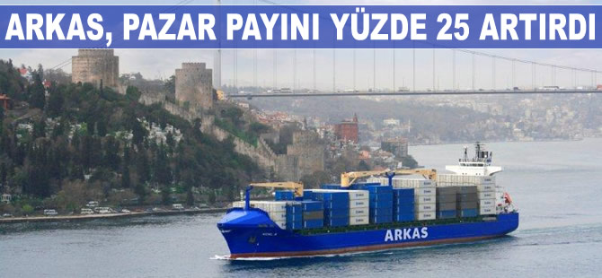Arkas Line, pazar payını yüzde 25 artırdı