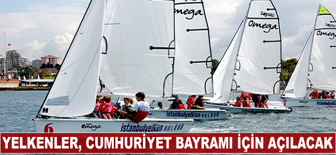 Kartal'da yelkenler Cumhuriyet Bayramı için açılacak