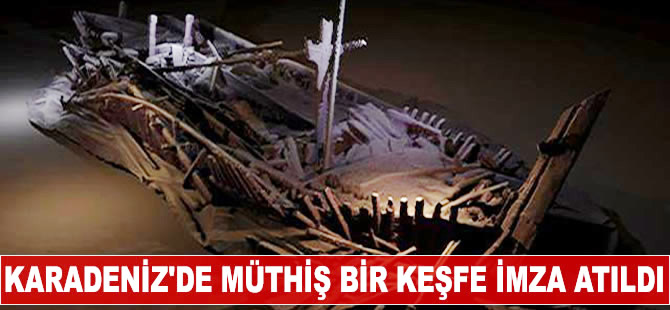 Karadeniz'de müthiş keşif: Osmanlı gemileri bulundu