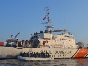 Ege Denizi'nde 189 kaçak göçmen yakalandı