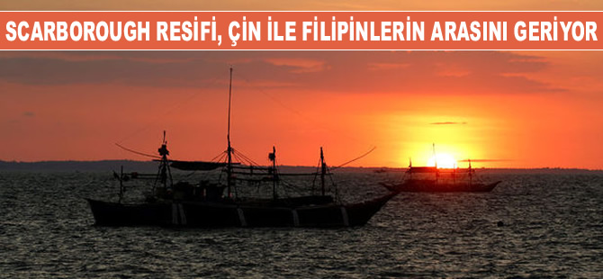 Scarborough Resifi, Çin ile Filipinler arasında sorun olmaya devam ediyor