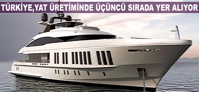 Türkiye, yat üretiminde hızla gelişiyor