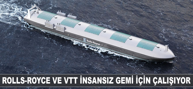 Rolls-Royce ve VTT, insansız gemi için stratejik ortaklık yapma kararı aldı
