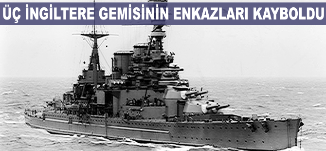 İngiltere’nin 2. Dünya Savaşı’ndan kalma gemi enkazları kayboldu