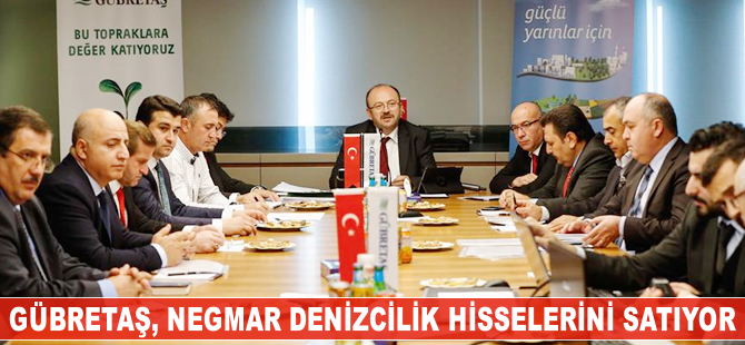 GÜBRETAŞ'ın NEGMAR hisselerine en yüksel teklifi Asyagaz verdi