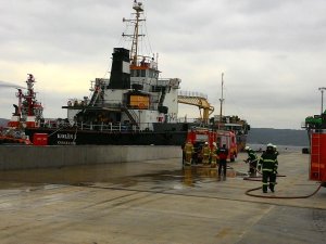 Çanakkale Kepez Limanı'nda 'terör saldırısı' tatbikatı yapıldı