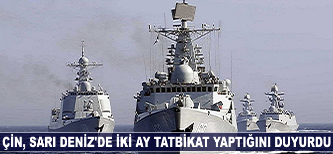 Çin 'Sır Tatbikatını' açıkladı