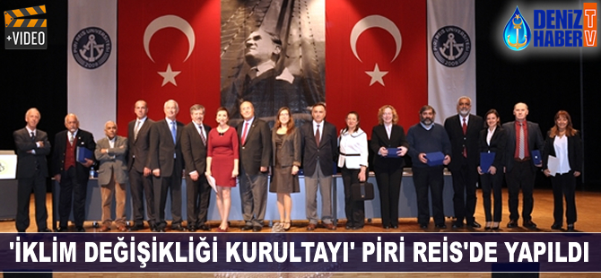 'İklim Değişikliği Kurultayı' Piri Reis'de yapıldı