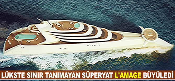 Dünyanın en uzun süperyatlarından biri olarak gösterilen L’Amage büyüledi