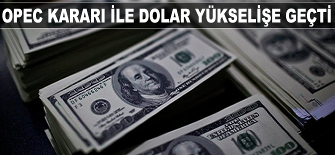 OPEC kararı ve ABD verileri ile petrol ve dolar yükselişe geçti