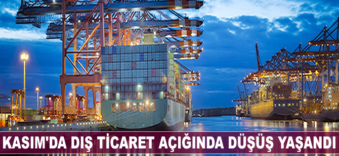 Dış ticaret açığında düşüş yaşandı