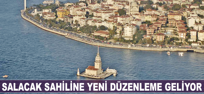 Salacak sahiline yeni düzenleme geliyor