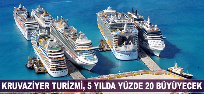 Kruvaziyer turizmi, 5 yılda yüzde 20 büyüyecek