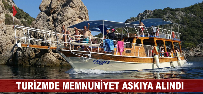 Turizmde memnuniyet askıya alındı