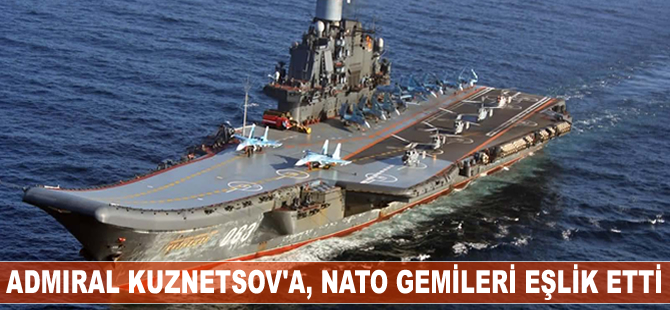 Akdeniz'e gönderilen Rus donanma güçlerine NATO gemileri eşlik etti