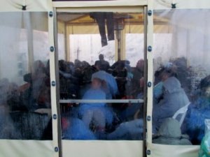 Ege Denizi'nde 55 kaçak göçmen yakalandı