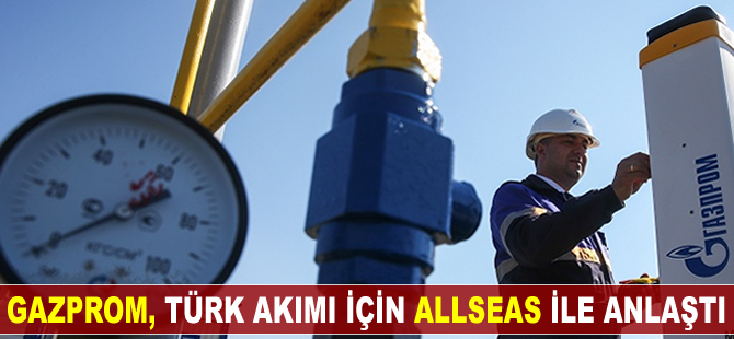 Gazprom, Türk Akımı'nın ilk hattı için Allseas ile anlaştı