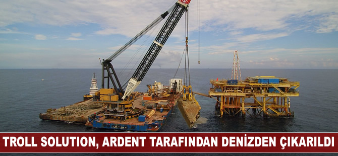 Troll Solution, Ardent tarafından denizden dibinden çıkarıldı