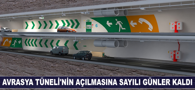 Avrasya Tüneli'nde heyecanla beklenen tarihi gün yaklaşıyor