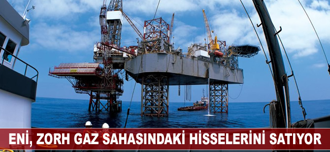 Eni, Mısır'ın Zohr gaz sahasındaki hisselerini Rosneft'e satıyor