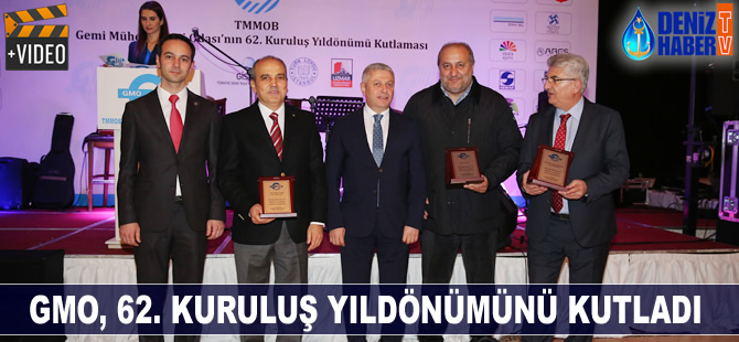 Gemi Mühendisleri Odası, 62. kuruluş yıldönümünü Crowne Plaza'da kutladı