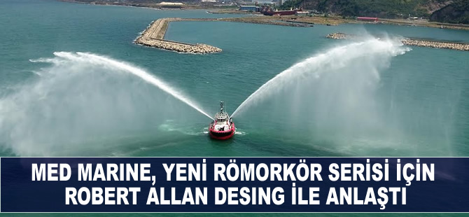 Med Marine, yeni römorkör serisi için Robert Allan Design ile anlaştı