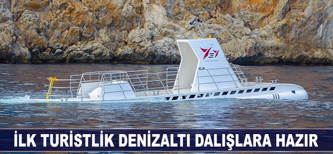 İlk turistik denizaltı 'Nemo Primero' dalışlar için sezona hazır
