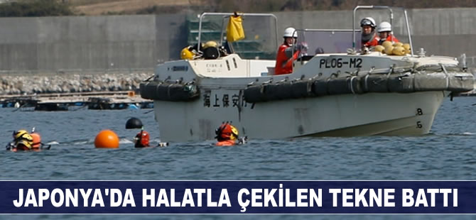 Japonya'nın Matsue kenti açıklarında tekne battı: 1 ölü, 8 kayıp