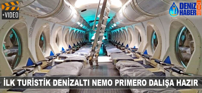 İlk turistik denizaltı 'Nemo Primero' dalışa hazır