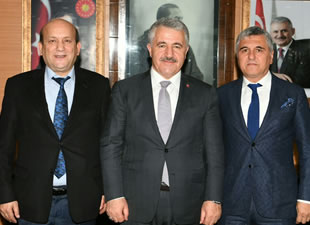GESAD Başkanı Ziya Gökalp, Bakan Ahmet Arslan'ı ziyaret etti