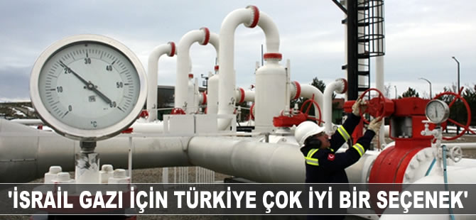 'İsrail gazı için Türkiye çok iyi bir seçenek'
