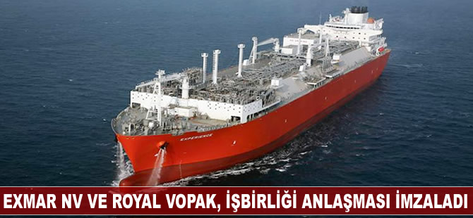 LNG taşıyıcısı Exmar NV ve Royal Vopak FSRU işbirliği anlaşması imzaladı