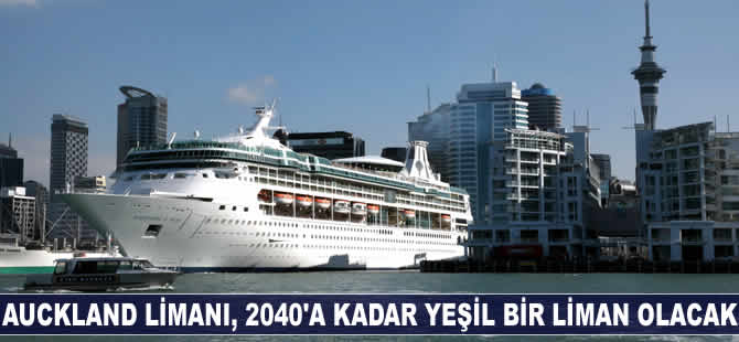 Auckland Limanı'na yanaşan kruvaziyer gemileri elektirik ihtiyacını limandan karşılayacak