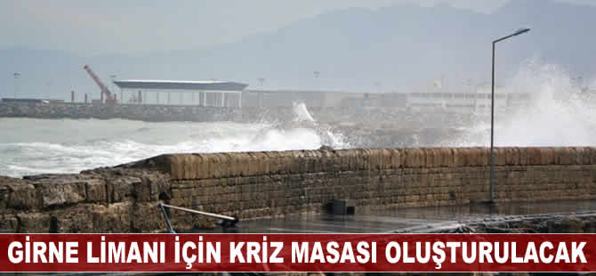 Girne Liman için kriz masası oluşturulacak