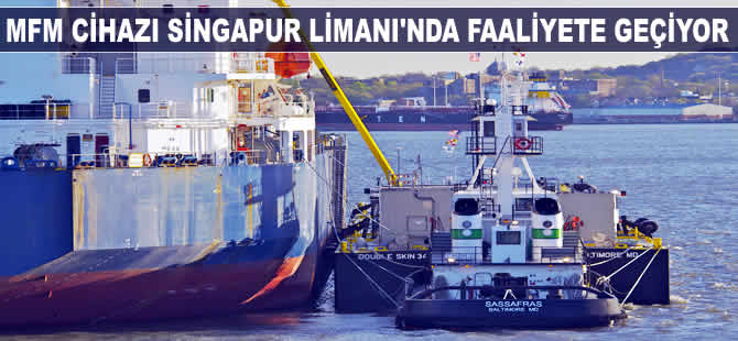 Toplu Akış ölçüm Cihazı Singapur Limanı'nda faaliyete geçiyor