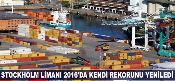 Stockholm Limanı 2016 yılında kendi rekorunu yeniledi