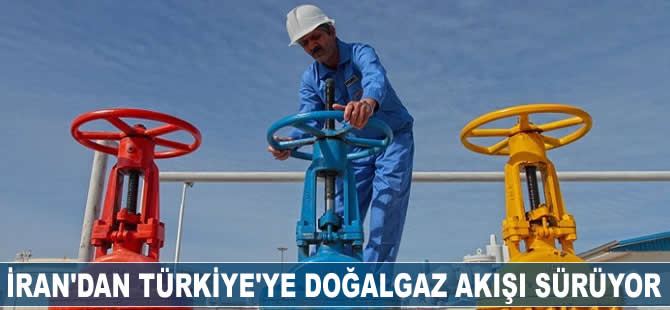 İran'dan Türkiye'ye gaz akışı sürüyor