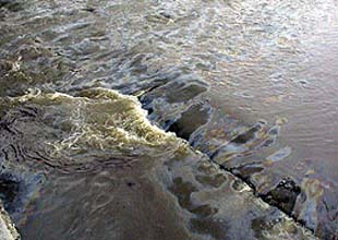 Kars Çayı'na yakıt dökenlere suçüstü