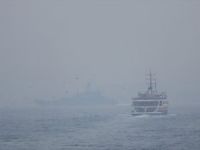 İstanbul Boğazı sis nedeniyle gemi trafiğine kapatıldı