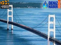 Çanakkale Köprüsü'nün görüntüleri ilk kez yayınlandı