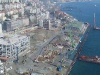 Galataport Projesi kapsamında Tarihi Karaköy yolcu salonu yıkıldı