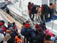 Yunanistan'a kaçmaya çalışan 145 göçmen yakalandı