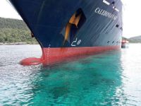 M/S Caledonian Sky, Endonezya'da 102 yolcusuyla karaya oturdu