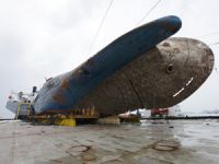 304 kişiye mezar olan Sewol denizden çıkarıldı